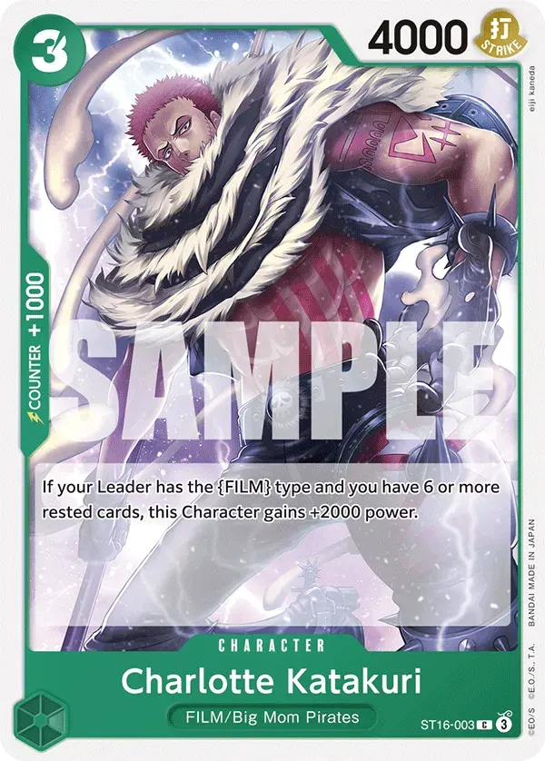 Charlotte Katakuri — carte One Piece TCG ST16-003 (Uta)