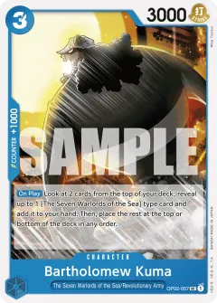 Bartholomew Kuma (OP02-057)