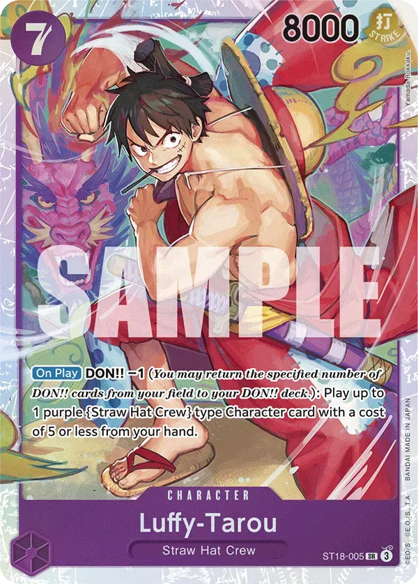 Luffy-Tarou — carte One Piece TCG ST18-005 (Monkey D. Luffy)