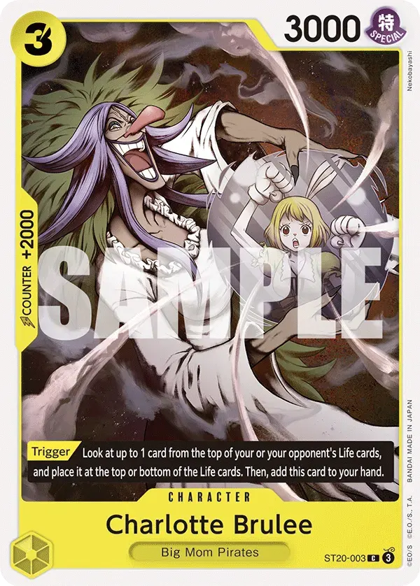 Charlotte Brulee — carte One Piece TCG ST20-003 (Charlotte Katakuri)
