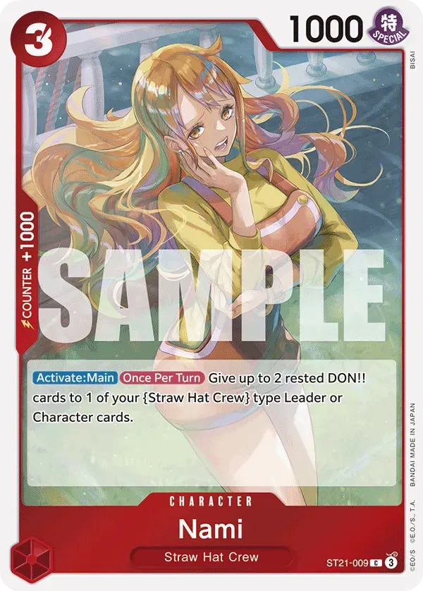 Nami — carte One Piece TCG ST21-009 (EX - GEAR5)