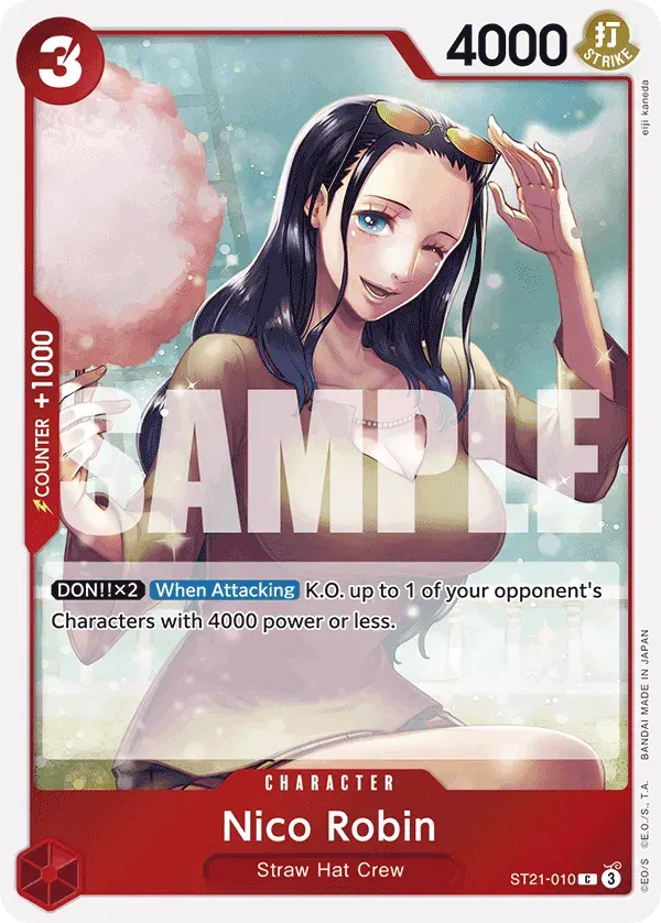 Nico Robin — carte One Piece TCG ST21-010 (EX - GEAR5)