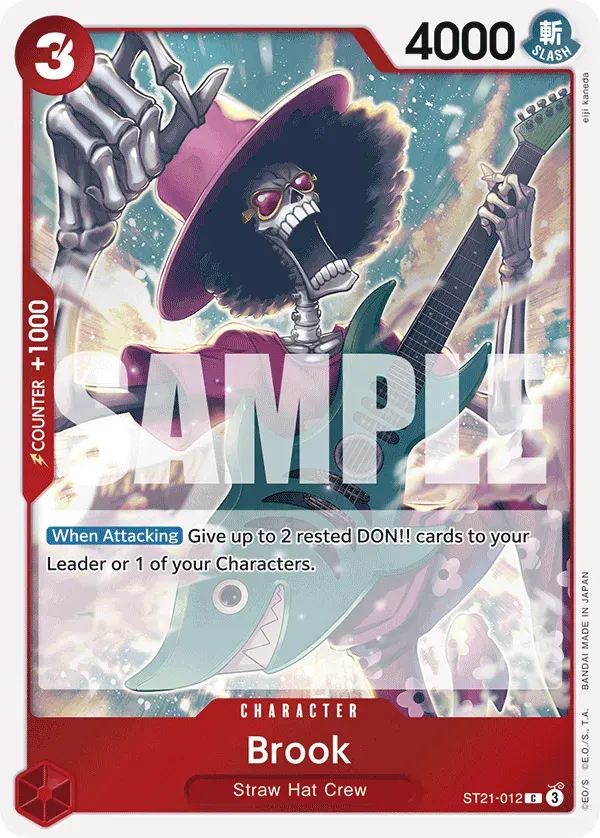 Brook — carte One Piece TCG ST21-012 (EX - GEAR5)