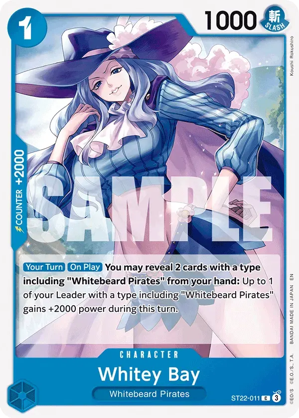 Whitey Bay — carte One Piece TCG ST22-011 (Ace & Newgate)