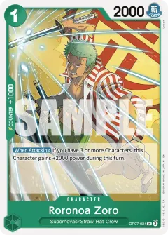 Roronoa Zoro (OP07-034)