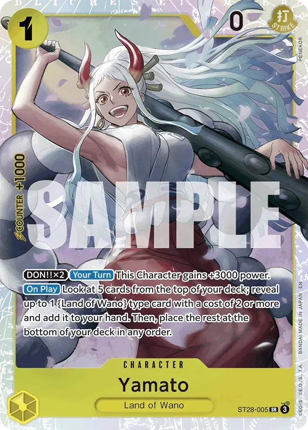 Yamato — carte One Piece TCG ST28-005 (Yamato)