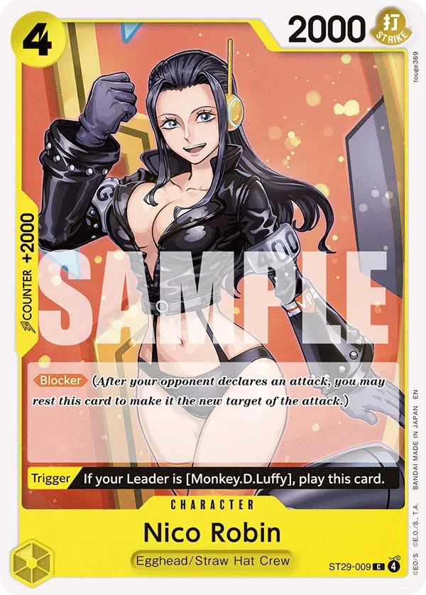 Nico Robin — carte One Piece TCG ST29-009 (Egghead)