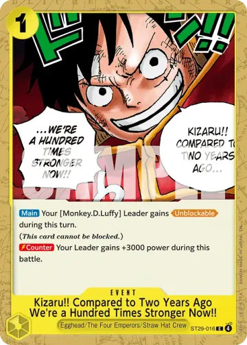 Kizaru!! Compared to Two Years Ago We're a Hundred Times Stronger Now!!