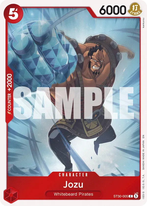Jozu — carte One Piece TCG ST30-005 (Luffy & Ace)