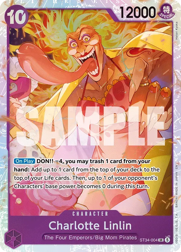 Charlotte Linlin — carte One Piece TCG ST34-004 (Charlotte Katakuri)