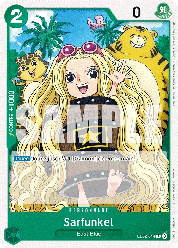 Sarfunkel — carte One Piece TCG EB02-014 (Anime 25th Collection)