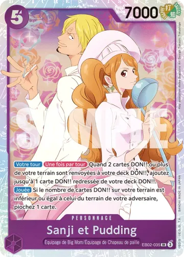 Sanji et Pudding