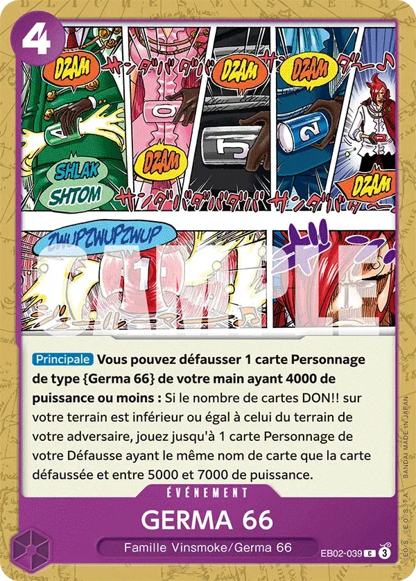 GERMA 66 — carte One Piece TCG EB02-039 (Anime 25th Collection)