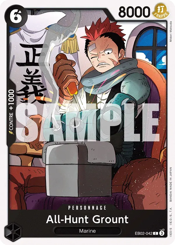 All-Hunt Grount — carte One Piece TCG EB02-042 (Anime 25th Collection)