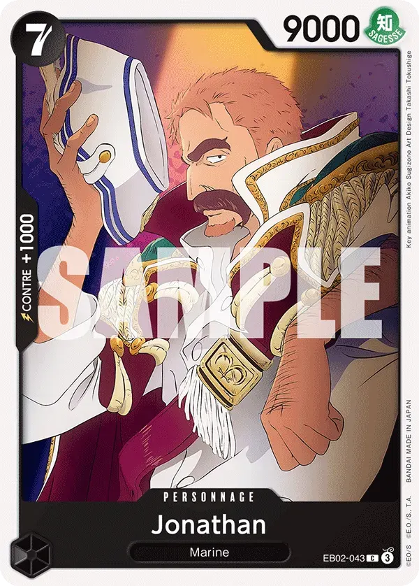 Jonathan — carte One Piece TCG EB02-043 (Anime 25th Collection)