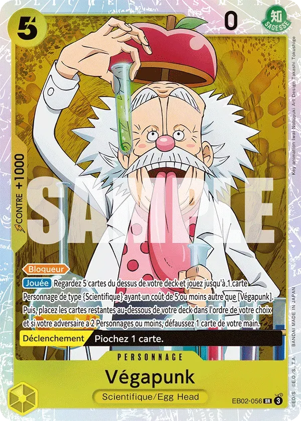 Végapunk — carte One Piece TCG EB02-056 (Anime 25th Collection)