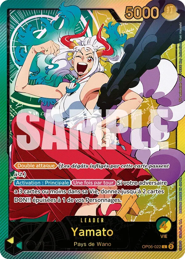Yamato — carte One Piece TCG OP06-022 (Anime 25th Collection)