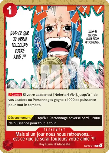 Mais si un jour nous nous retrouvons... est-ce que je serai toujours votre amie ?!!