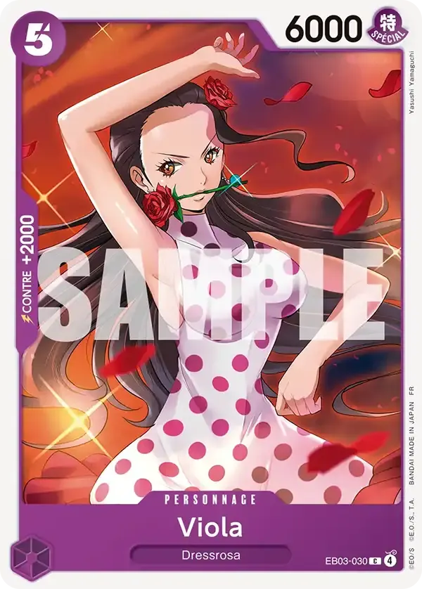 Viola — carte One Piece TCG EB03-030 (One Piece Heroïnes Edition)