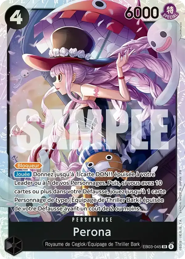 Perona — carte One Piece TCG EB03-045 (One Piece Heroïnes Edition)