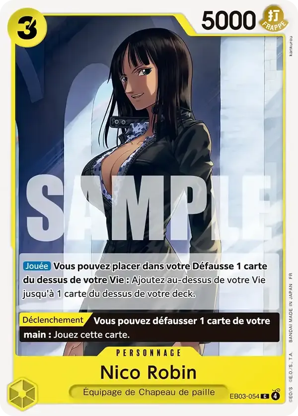 Nico Robin — carte One Piece TCG EB03-054 (One Piece Heroïnes Edition)