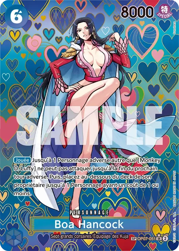 Boa Hancock — carte One Piece TCG OP07-051 (Les Nouveaux Empereurs)