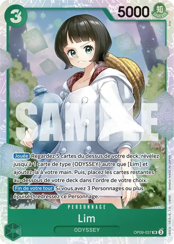 Lim — carte One Piece TCG OP09-037 (Les Nouveaux Empereurs)