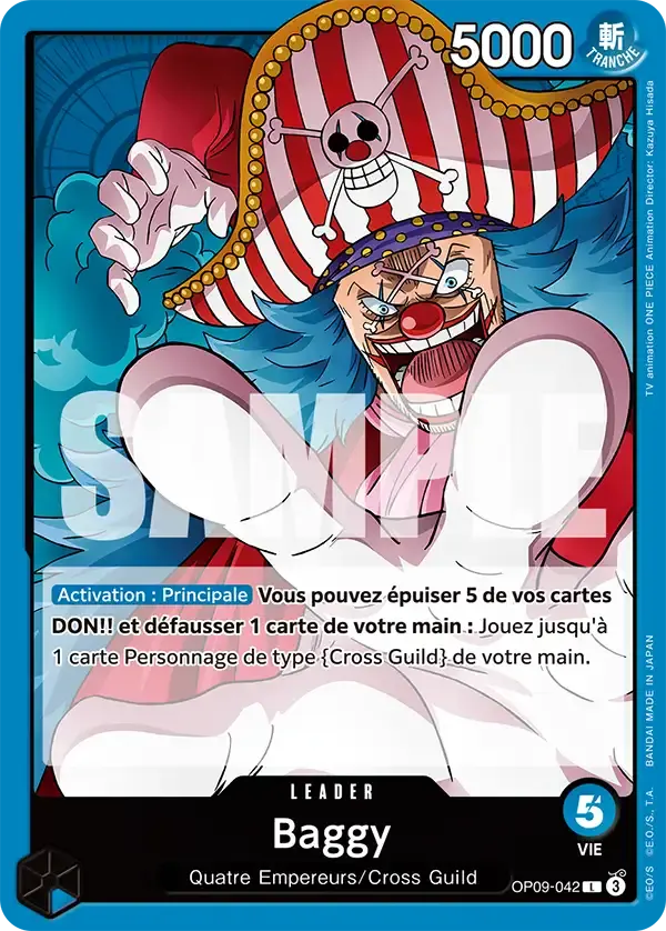Baggy — carte One Piece TCG OP09-042 (Les Nouveaux Empereurs)