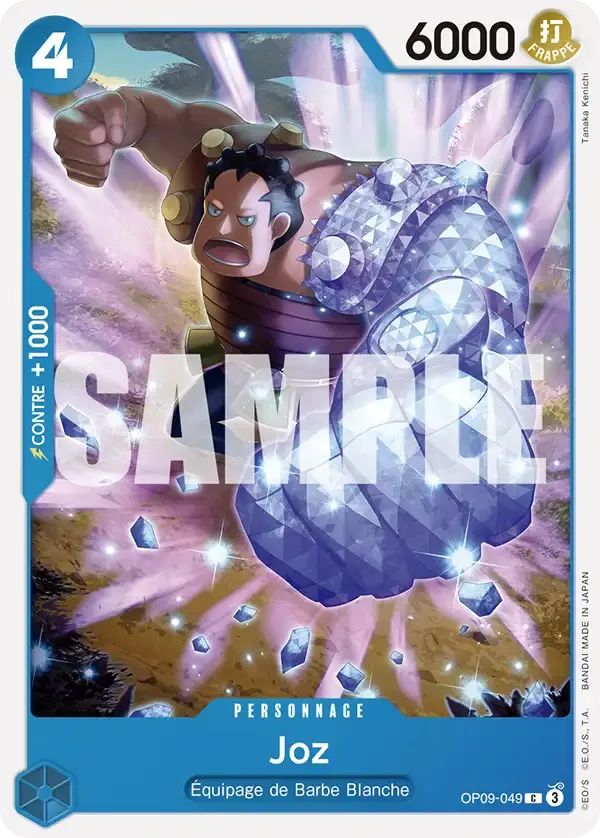 Joz — carte One Piece TCG OP09-049 (Les Nouveaux Empereurs)