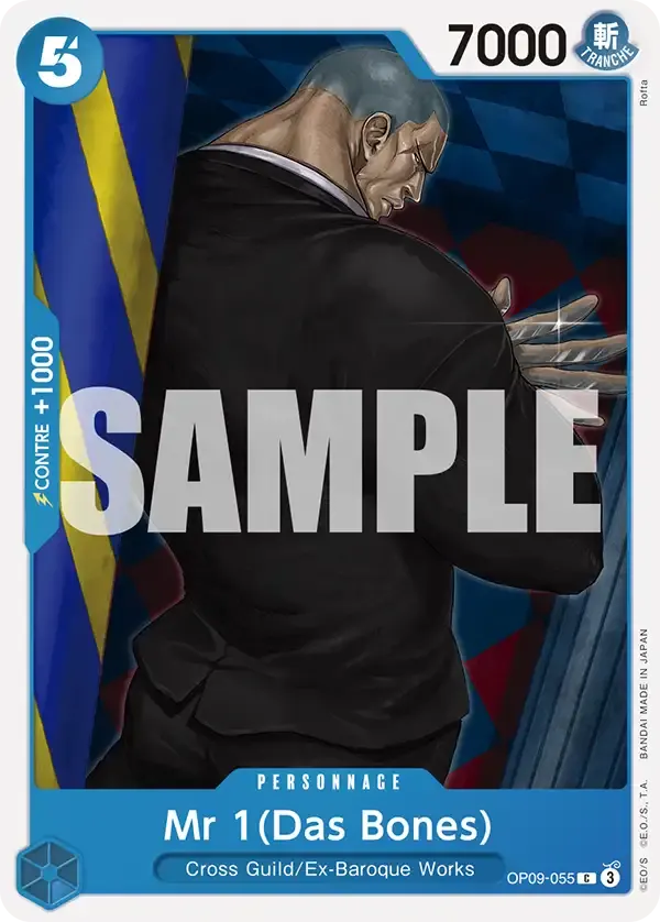 Mr 1 (Das Bones) — carte One Piece TCG OP09-055 (Les Nouveaux Empereurs)