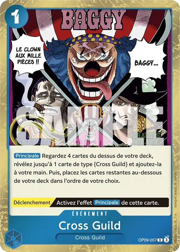 Cross Guild — carte One Piece TCG OP09-057 (Les Nouveaux Empereurs)