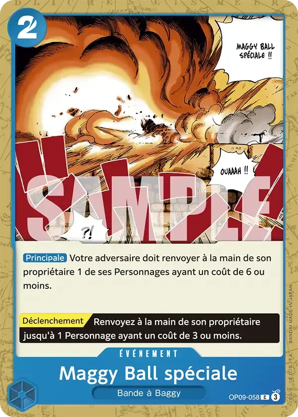 Maggy Ball spéciale — carte One Piece TCG OP09-058 (Les Nouveaux Empereurs)