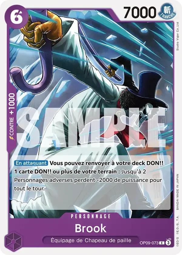 Brook — carte One Piece TCG OP09-073 (Les Nouveaux Empereurs)