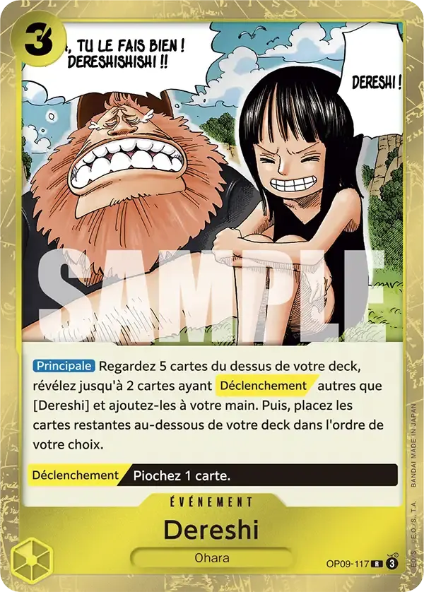 Dereshi — carte One Piece TCG OP09-117 (Les Nouveaux Empereurs)