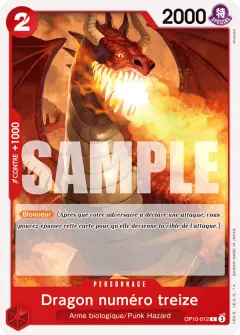 Dragon numéro treize (OP10-012)