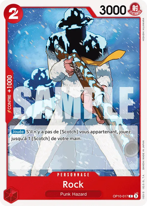 Rock — carte One Piece TCG OP10-017 (Sang Royal)
