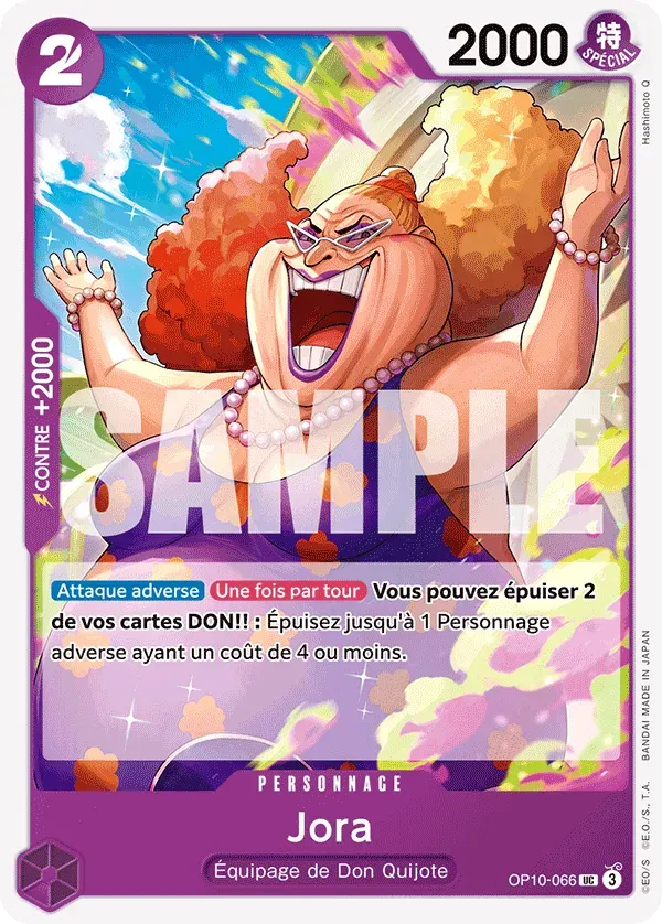 Jora — carte One Piece TCG OP10-066 (Sang Royal)