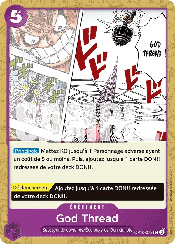 God Thread — carte One Piece TCG OP10-079 (Sang Royal)