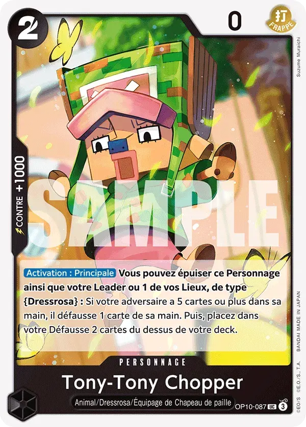 Tony-Tony Chopper — carte One Piece TCG OP10-087 (Sang Royal)
