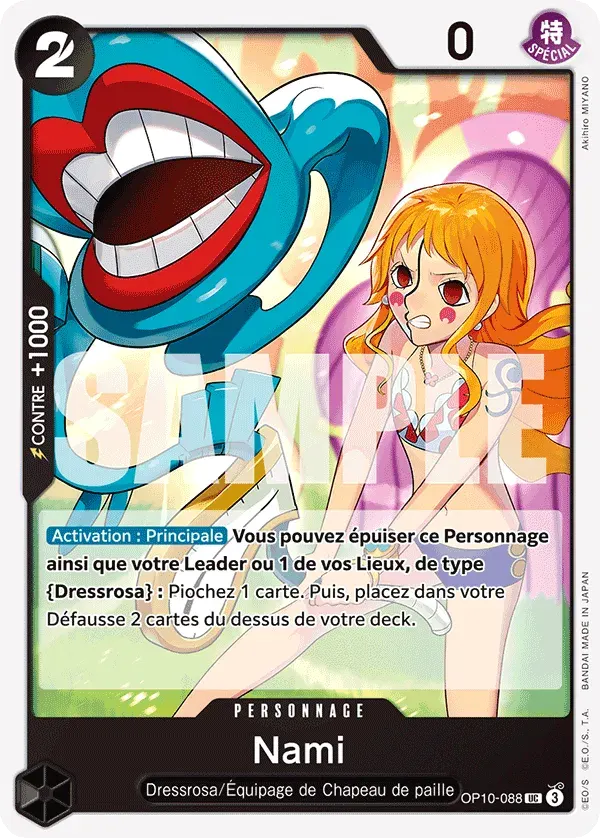 Nami — carte One Piece TCG OP10-088 (Sang Royal)