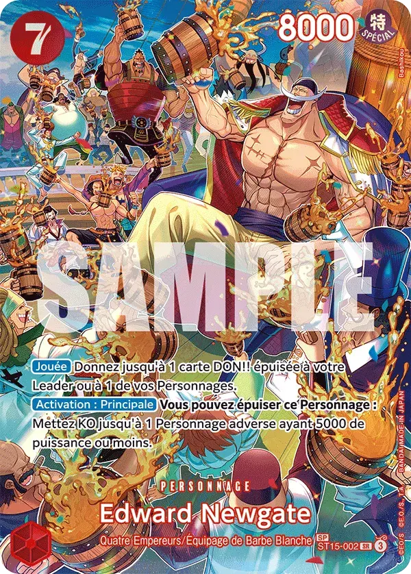 Edward Newgate — carte One Piece TCG ST15-002 (Edward Newgate)