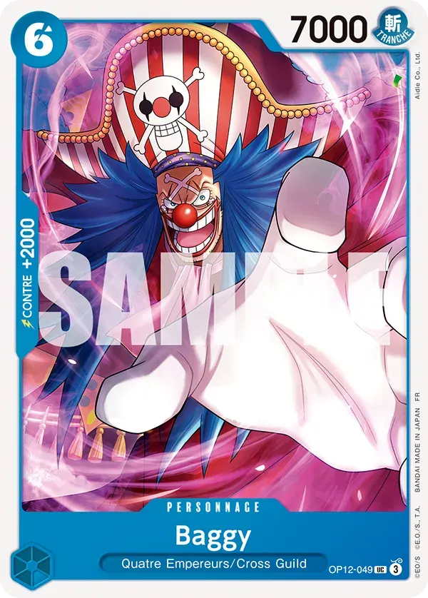 Baggy — carte One Piece TCG OP12-049 (L'Héritage du Maître)