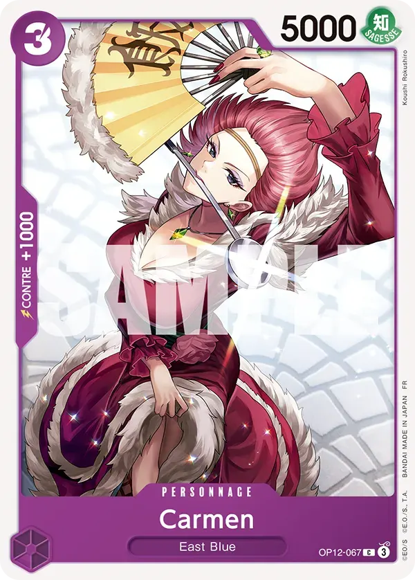 Carmen — carte One Piece TCG OP12-067 (L'Héritage du Maître)
