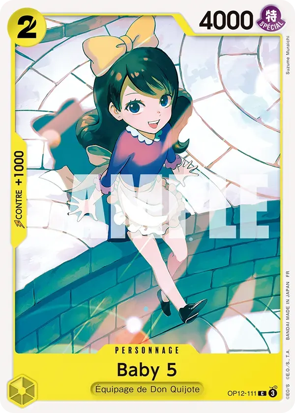 Baby 5 — carte One Piece TCG OP12-111 (L'Héritage du Maître)