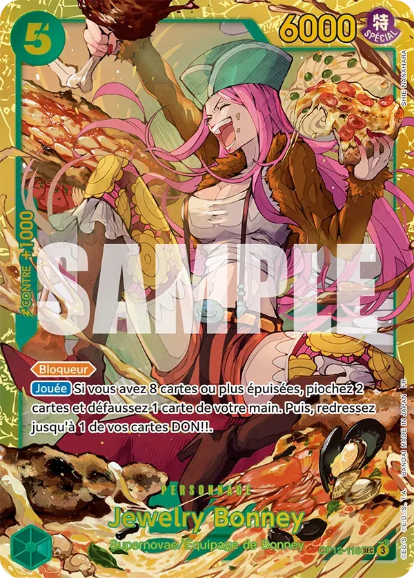 Jewelry Bonney — carte One Piece TCG OP12-118 (L'Héritage du Maître)