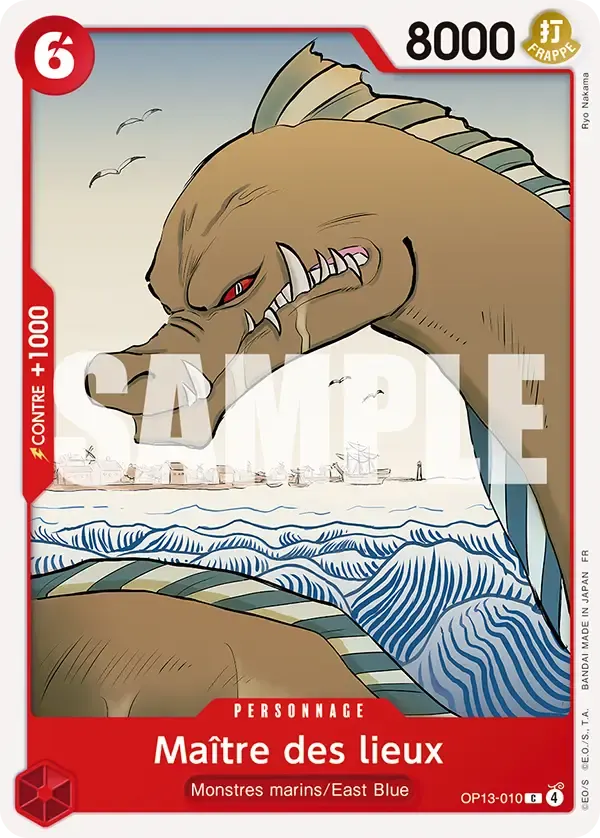 Maître des lieux — carte One Piece TCG OP13-010 (Successeurs)
