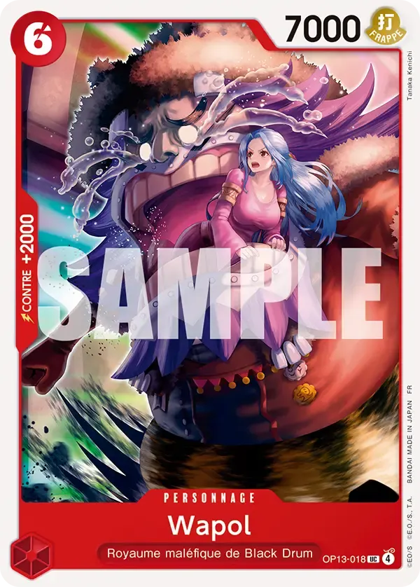 Wapol — carte One Piece TCG OP13-018 (Successeurs)
