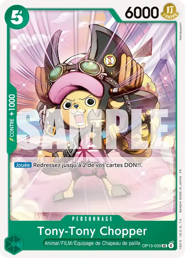 Tony-Tony Chopper — carte One Piece TCG OP13-030 (Successeurs)