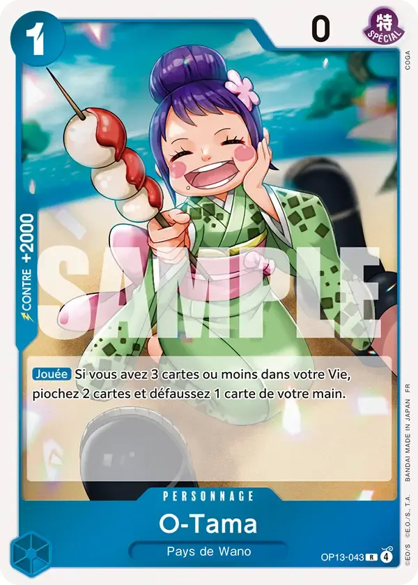O-Tama — carte One Piece TCG OP13-043 (Successeurs)