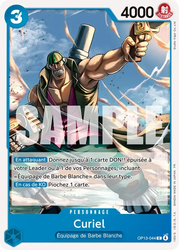 Curiel — carte One Piece TCG OP13-044 (Successeurs)